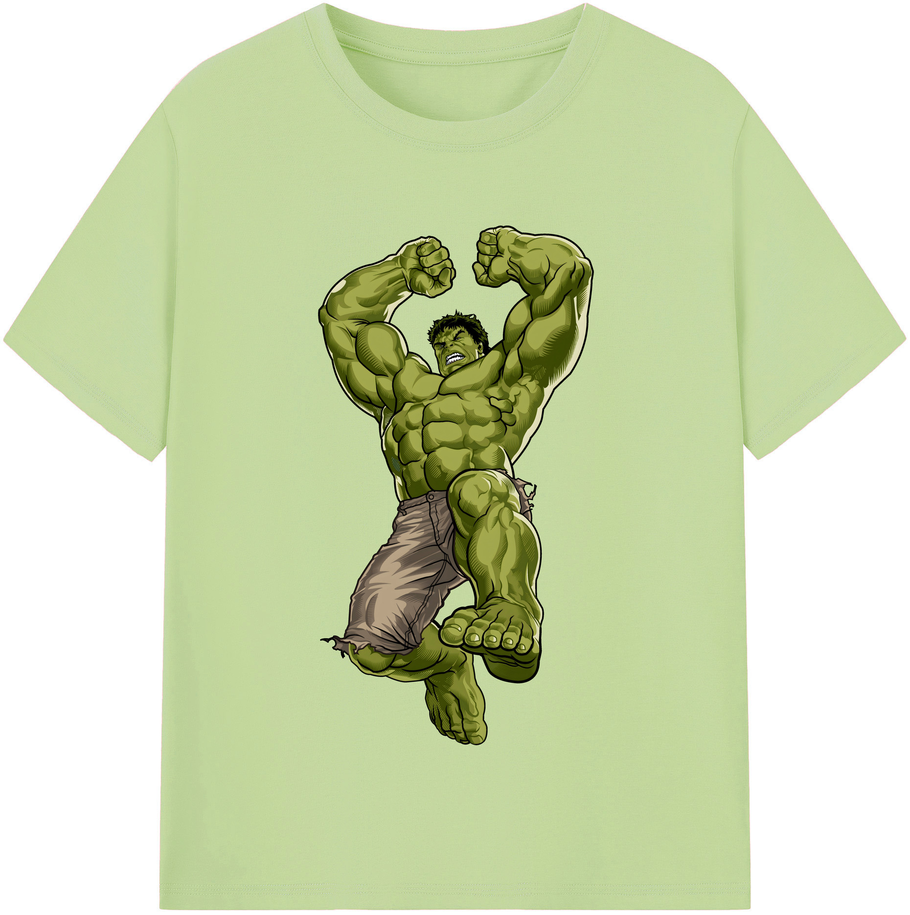 （画像用） アベンジャーズ The Avengers 綿100％半袖Tシャツ（フロントプリント）